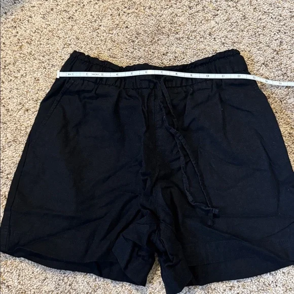✨2 for $35 ALL SHORTS!✨ NWOT GAP 4" Mid Rise Pull-On Linen-Blend Shorts XS - Picture 6 of 8